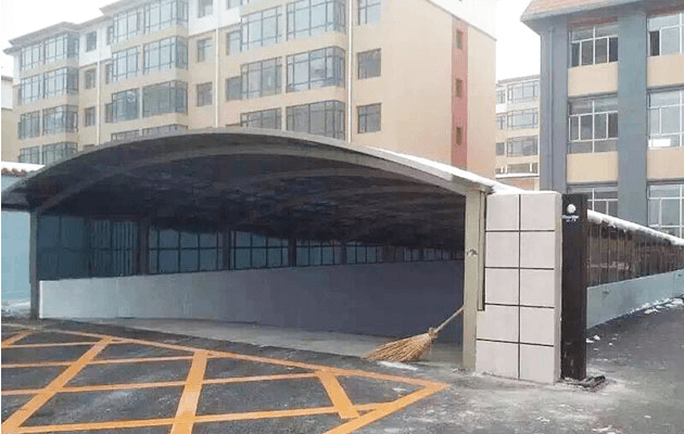 铝合金结构雨棚