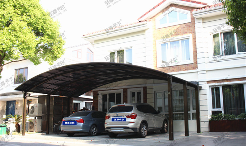 17年汽车棚厂家亲诉，铝合金车棚的重要作用