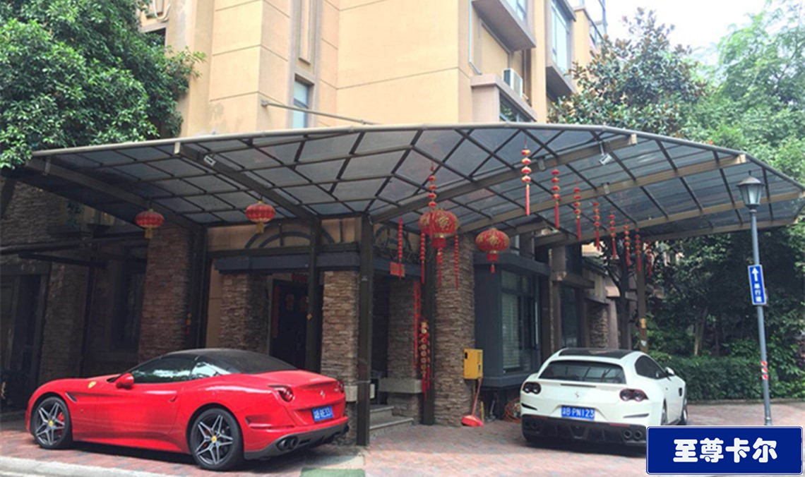 现代轻奢风盛行，汽车棚厂家写就理想生活