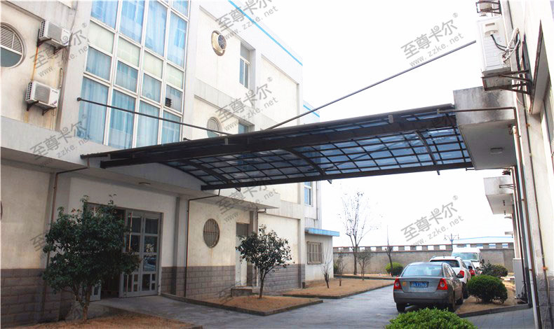 上海澳华公司铝合金雨棚工程
