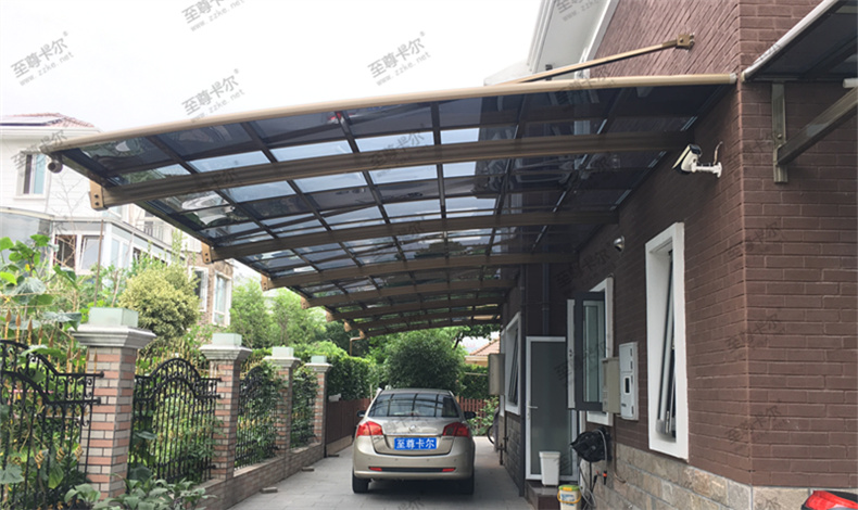 家用停车棚用什么材料,用铝合金车棚怎么样？