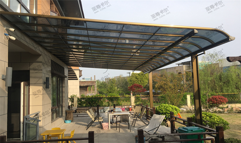 先看看这些露台雨棚图片大全，雨棚这样安装才完美