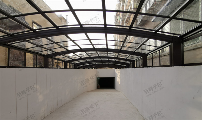 北京全季酒店地下车库雨棚图片案列——香港六宝典最新版开奖