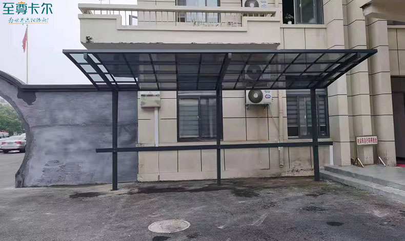 铝合金自行车车棚设计图？自行车棚图片？