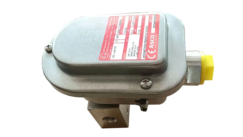 ASCO不锈钢二位三通电磁阀WSEMET8327B002CCC 