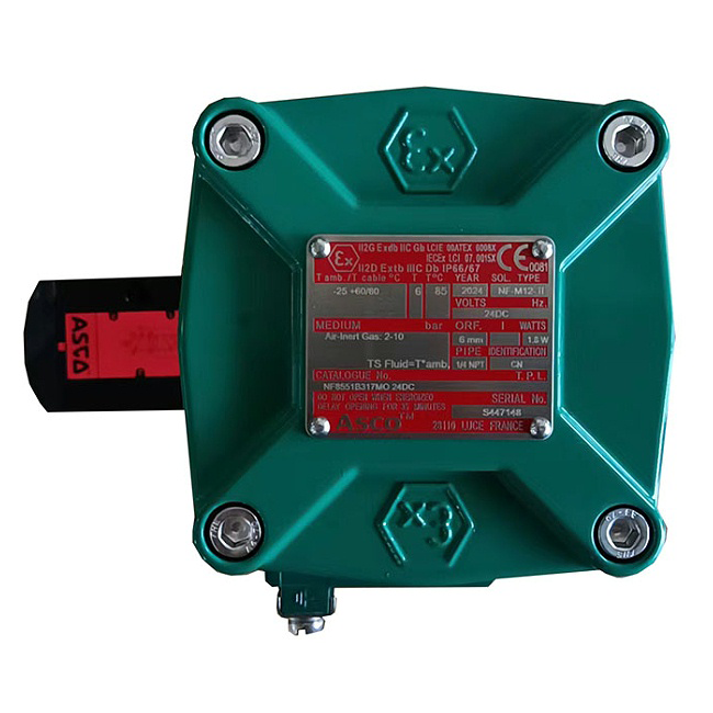 ASCO低功耗隔爆电磁阀NF8551B317MO