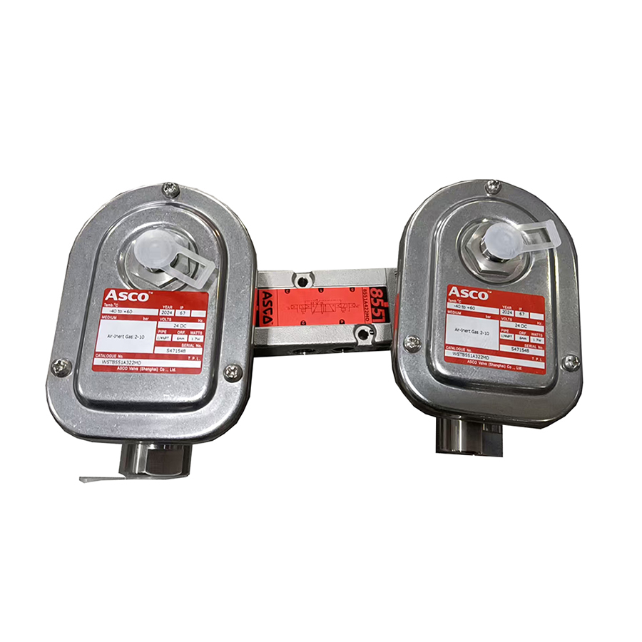 ASCO双电控不锈钢电磁阀